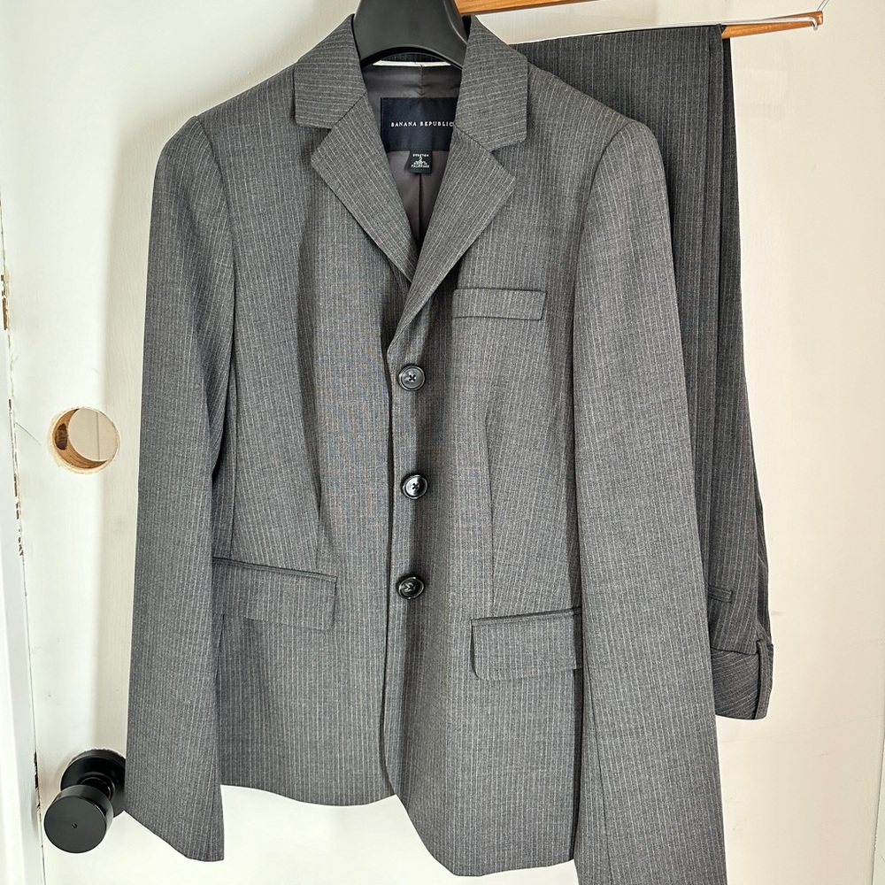 Classic Pinstripe Women’s Suit - Hardly Worn